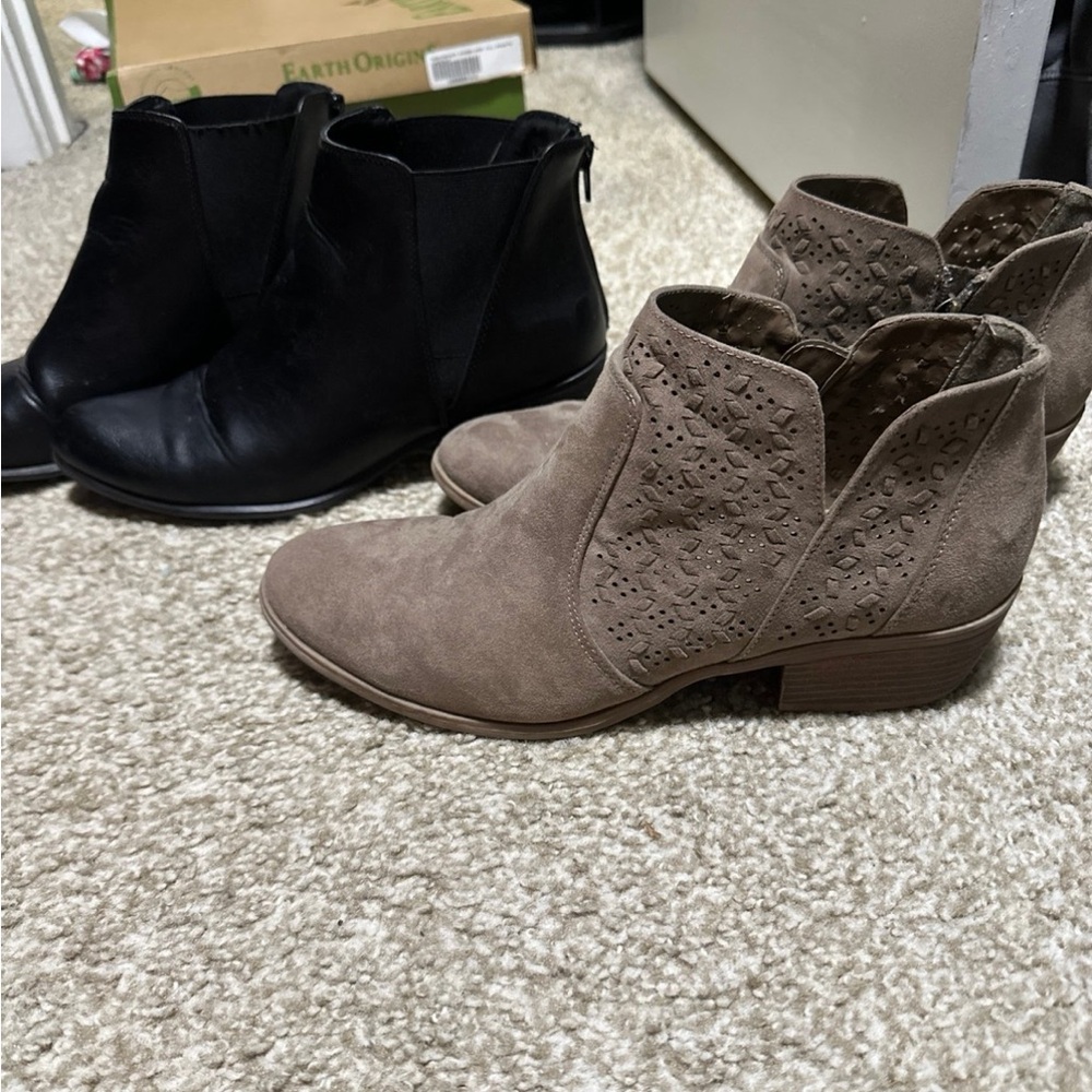 Women's Tan Ankle Boots